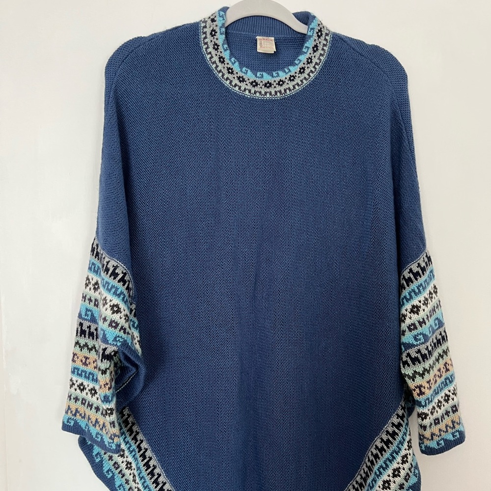 Alpaca Blue Sweater